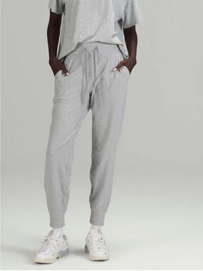 Lululemon Ready to Rulu High-Rise Jogger Gray 12 Workout Gym Loungewear